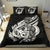 Polynesian Bedding Set - Vanuatu Duvet Cover Set Father And Son Black - Polynesian Pride