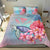 Hawaii Map Kanaka Turtle Galaxy Night Plumeria Hibiscus Bedding Set - Polynesian Pride