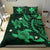 Hawaii Bedding Set - Hawaii Polynesian Turtle Hibiscus Bedding Set - Green - Polynesian Pride