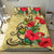 Hawaiian Marble Turtles Hibiscus Bedding Set - Polynesian Pride