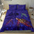 Hawaii Map Kanaka Turtle Bedding Set - Volcano Style - Galaxy - Polynesian Pride