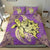 Hawaii Bedding Set - Hawaii Polynesian Turtle Hibiscus Bedding Set - Yellow - Polynesian Pride