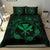 Hawaii Kanaka Turtle Hibiscus Polynesian Bedding Set - Anthea Style Green - Polynesian Pride