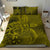 Hawaii Sea Turtle Water Color Travel Galaxy Bedding Set - AH - Yellow - Polynesian Pride