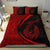 Hawaii Fish Hook Polynesian Bedding Set - Circle Style Red - Polynesian Pride