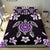 Hawaiian Violet Turtle Plumeria Bedding Set - Polynesian Pride