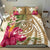 Hawaii Polynesian Turtle Tropical Hibiscus Plumeria Bedding Set - Gold - Polynesian Pride