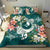 Yap Polynesian Bedding Set - Turtle with Plumeria Black - Polynesian Pride