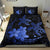 Hawaii Polynesian Turtle Plumeria Bedding Set - Pog Style Blue - Polynesian Pride