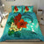 Kosrae State Bedding Set - Tropical Flowers Style - Polynesian Pride