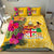 Fiji Bedding Set - Hibiscus Polynesian Pattern Yellow Version - Polynesian Pride