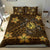 Hawaii Mix Polynesian Turtle Plumeria Bedding Set - AH - Nick Style - Brown - Polynesian Pride