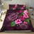 Hawaii Bedding Set - Hawaii Turtle Hibiscus Pink Simple Bedding Set - Polynesian Pride