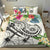 Polynesian Hawaii Bedding Set - Summer Plumeria (White) White - Polynesian Pride