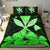 Hawaiian Kanaka Bedding Set Hibiscus Polynesian Love Green - Polynesian Pride