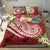 Polynesian American Samoa Bedding Set - Summer Plumeria (Red) Red - Polynesian Pride