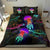 Kanaka Maoli (Hawaiian) Bedding Set - Turtle And Jellyfish Colorful - Polynesian Pride