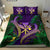 Hawaii Shark Polynesian Tropical Bedding Set - Purple - Polynesian Pride