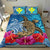 Hawaii Bedding Set - Hawaii Sea Turtle Hibiscus Coconut Tree Bedding Set - Polynesian Pride