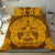 Hawaii Bedding Set Polynesian Turtle Hawaiian Bedding Set - TTHS Style - Gold - Polynesian Pride