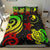 Yap Micronesian Bedding Set - Reggae Tentacle Turtle Reggae - Polynesian Pride