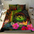 Polynesian Hawaii Polynesian Personalised Bedding Set - Hibiscus and Banana Leaves - Polynesian Pride