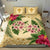 Hawaii Bedding Set - Strong Pattern Hibiscus Plumeria AH - Polynesian Pride