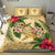 Hawaii Bedding Set - Hammerhead Shark Bedding Set Strong Pattern Hibiscus Plumeria AH - Polynesian Pride