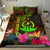 Vanuatu Polynesian Personalised Bedding Set - Hibiscus and Banana Leaves - Polynesian Pride