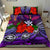 Kanaka Maoli (Hawaiian) Bedding Set - Polynesian Turtle And Hibiscus Purple - Polynesian Pride