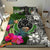 Pohnpei Bedding Set - Turtle Plumeria Banana Leaf - Polynesian Pride