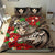 Kanaka Maoli (Hawaiian) Bedding Set - Waves Polynesian Turtle Hibiscus - Polynesian Pride