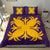 Hawaiian Bedding Set Royal Pattern - Purple And Gold - A2 Style - Polynesian Pride