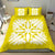 Hawaiian Bedding Set Royal Pattern - Yellow - A3 Style - Polynesian Pride