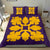 Hawaiian Bedding Set Royal Pattern - Purple And Gold - C1 Style - Polynesian Pride