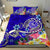 Tahiti Bedding Set - Turtle Plumeria (Blue) Blue - Polynesian Pride