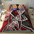 Tahiti Bedding Set - Tribal Flowers Special Pattern Red Color - Polynesian Pride