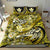 Kanaka Maoli (Hawaiian) Bedding Set - Waves Polynesian Turtle Hibiscus (Yellow) - Polynesian Pride