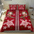 Hawaii Turtle Santa Claus Pattern Christmas Bedding Set - San Style - AH - Polynesian Pride