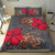 Hawaii Turtle Hibiscus Polynesian Bedding Set - Khoi Style - AH - Polynesian Pride