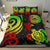 American Samoa Bedding Set - Reggae Tentacle Turtle - Polynesian Pride