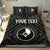 Yap Personalised Bedding Set - Yap Seal With Polynesian Tattoo Style Black - Polynesian Pride