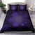 Hawaiian Plumeria Hibiscus Turtle Under Sea Polynesian Bedding Set Purple - Polynesian Pride