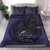 American Samoa Duvet Cover Set - American Samoa Seal & Flag Purple - Polynesian Pride