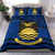 Kiribati Duvet Cover Set - Kiribati Flag & Coat Of Arms Dark Blue - Polynesian Pride