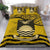 Kiribati Duvet Cover Set - Kiribati Flag & Coat Of Arms Yellow - Polynesian Pride