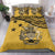 Solomon Island Duvet Cover Set - Flag & Coat Of Arms Yellow - Polynesian Pride