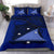 Polynesian Duvet Cover Set - Tokelau Bedding Set Dark Blue - Polynesian Pride