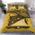 Tokelau Duvet Cover Set - Tokelau Coat Of Arms Yellow - Polynesian Pride