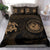 Hawaiian Flag Turtle Polynesian Bedding Set Gold - Polynesian Pride